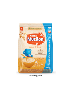 Cereal Infantil Mucilon Arroz e Aveia 600g
