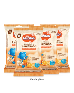 Leve 4 Pague 3 - Snack Mucilon Laranja e Banana 35g