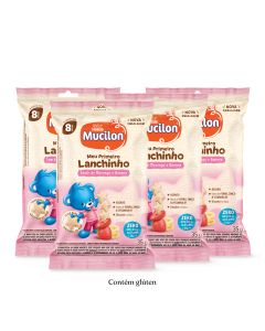 Leve 4 Pague 3 - Snack Mucilon Morango e Banana 35g