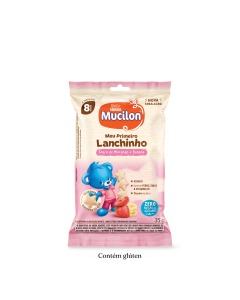 Snack Mucilon Morango e Banana 35g