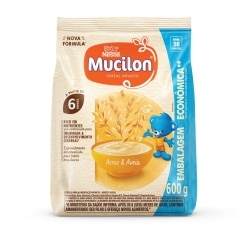 Cereal Infantil Mucilon Arroz e Aveia 600g