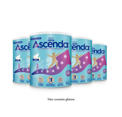 Combo Ascenda Baunilha 800g 4 Latas
