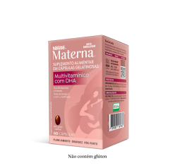 Suplemento alimentar Materna Multivitamínico DHA 60 cápsulas