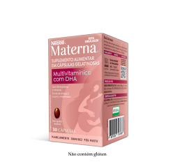 Suplemento alimentar Materna Multivitamínico com DHA 30 cápsulas