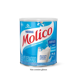 Molico Desnatado Lata 280g - Leite em Pó Desnatado