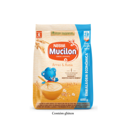 Cereal Infantil Mucilon Arroz e Aveia 600g