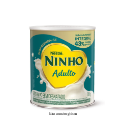 Leite em Pó Ninho Semidesnatado Adulto Lata 700g