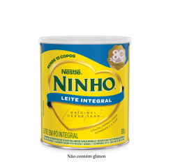 Leite em Pó Ninho Integral Lata 380g