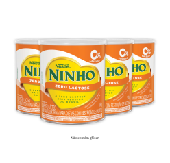Leve 4 Pague 3 - NINHO Zero Lactose Lata 380g