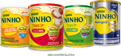 Ninho Fórmula Infantil Primeira Infância